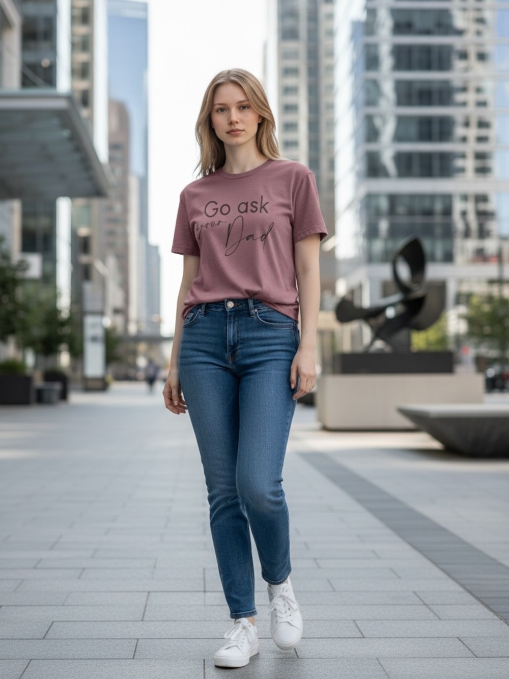 Bella Canvas Mauve‎ Graphic Short Sleeve Tee